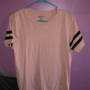 A light pink t-shirt